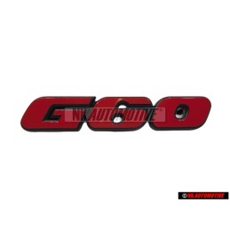 Original VW G60 Early Type Grill Badge Emblem Red - 535853679 QN5
