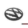 Original VW Front Grill Badge Emblem Black - 1J0853601A 041