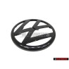 Original VW Front Grill Badge Emblem Black - 1J0853601A 041
