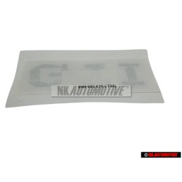 Original VW GTI Anniversary Rear Trunk Boot Badge Emblem - 6N0853675 739
