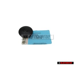 Original VW Carpet Flooring Press Stud Satin Black - N 9009360101C