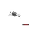 Original VW Front Seat Lever Clinch Tension Spring - 113881275C