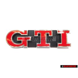 Original VW Golf MK7 GTI Front Grill Badge Emblem Chrome Red - 5G0853679P WYR