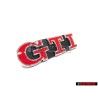 Original VW Golf MK7 GTI Front Grill Badge Emblem Chrome Red - 5G0853679P WYR