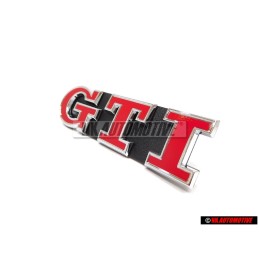 Original VW Golf MK7 GTI Front Grill Badge Emblem Chrome Red - 5G0853679P WYR