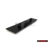 Original Audi RS6 Front Grill Badge Emblem Black Chrome Red - 4B0853736B 2ZZ