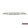 Original VW EDITION 30 Rear Hatch Boot Badge Chrome Red - 1K0853675AHKTP