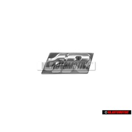 Original VW R32 Steering Wheel Badge Emblem Chrome - 1J0419685