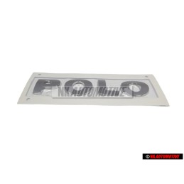 Original VW POLO Rear Trunk Boot Badge Emblem Chrome - 6N0853687H 739