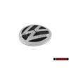 Original VW Rear Trunk Boot Badge Emblem Chrome - 6Q0853630A ULM
