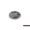 Original VW Rear Trunk Boot Badge Emblem Chrome - 6Q0853630A ULM
