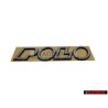Original VW POLO Rear Trunk Boot Badge Emblem Chrome - 6N0853687E Z10