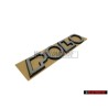 Original VW POLO Rear Trunk Boot Badge Emblem Chrome - 6N0853687E Z10