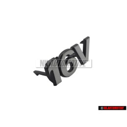 Original VW 16V Front Grill Badge Emblem Chrome - 6N0853679 Z10