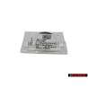 Original VW Brake Servo Master Cylinder Gasket - 357611243
