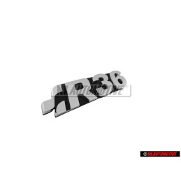 Original VW R36 Front Grill Badge Emblem Chrome - 3C0853679 PWV