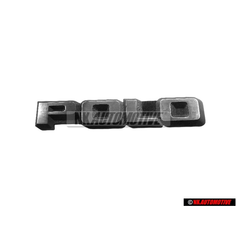 Original VW POLO Rear Trunk Boot Badge Emblem Chrome - 867853687 GX2