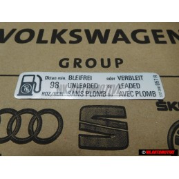 Original VW Sticker 98 OCT - 037010057R