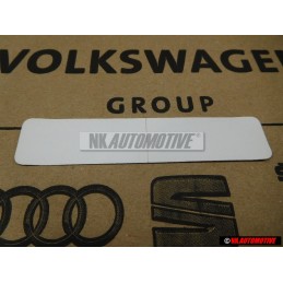 Original VW Sticker 98 OCT - 037010057R