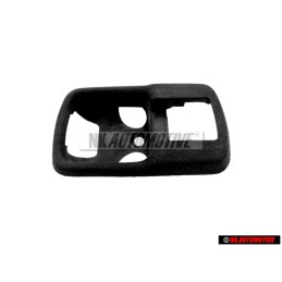 Original VW Door Release Trim Plate Black - 171837235 01C