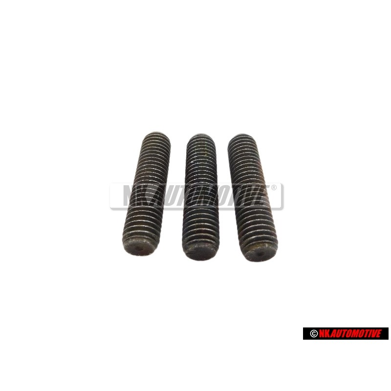 3x Original VW Threaded Pin - N 0145034