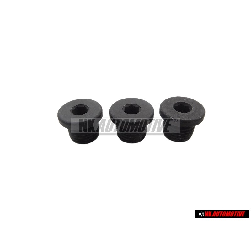 3x Original VW Sealing Plug - N 0160275