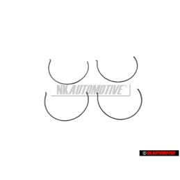 4x Original VW Spring - 084311311C