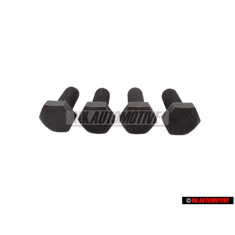 4x Original VW Hexagon Bolt - N 01025414