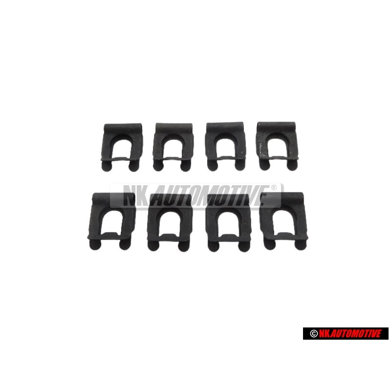 8x Original VW Retaining Securing Lock Retaining Washer - N 90047001