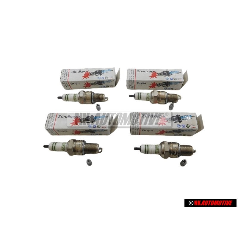 4x Original VW Spark Plug - N 01781139
