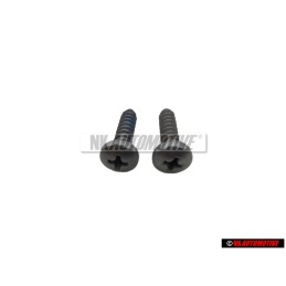 2x Original VW Oval Head Panel Screw - N 0139755