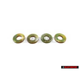 4x Original VW Washer - N 0115402