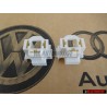 2x Original VW Flat Contact Housing 3 Pin - 161941165A