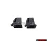 2x Original VW Flat Contact Housing - 357959869