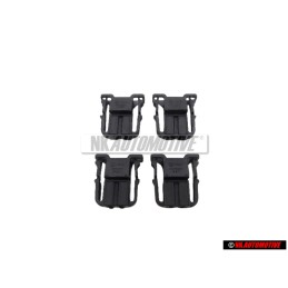 4x Original VW Flat Contact Housing With Contact Locking Mechanism - 1J0972702