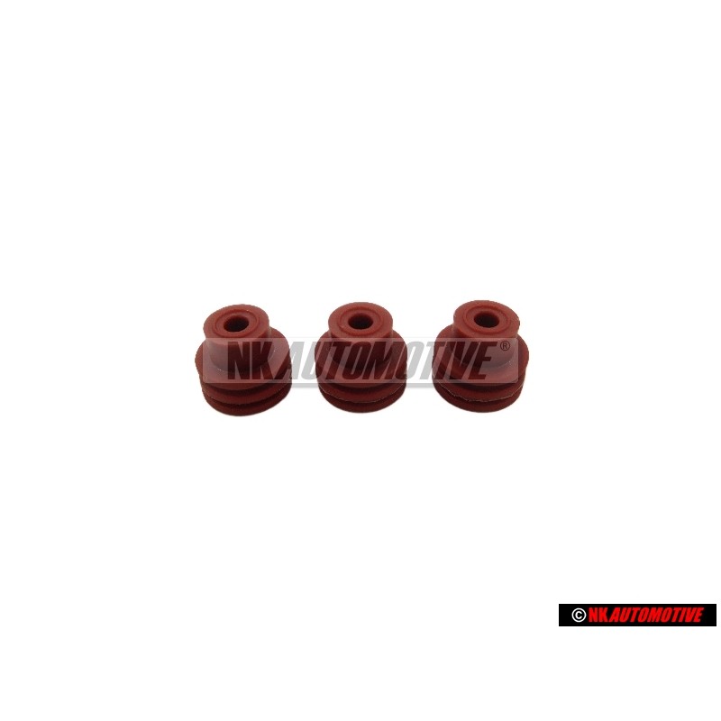 3x Original VW Single Wiring Seal - 357972742B