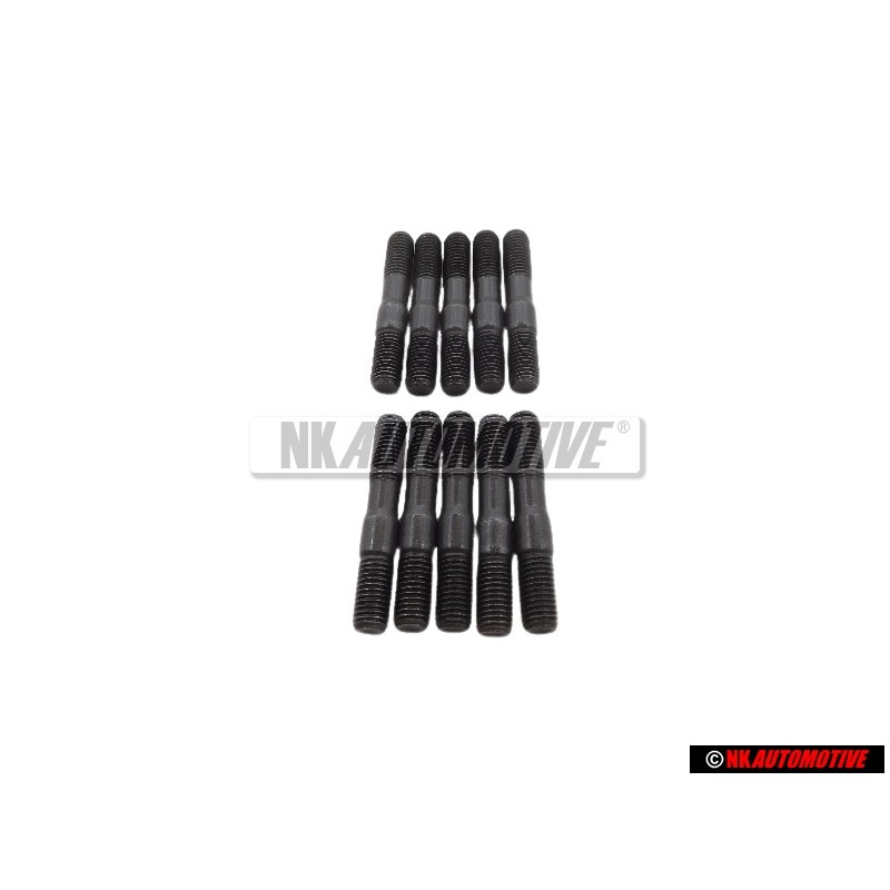 10x Original VW Threaded Pin - 030103397A