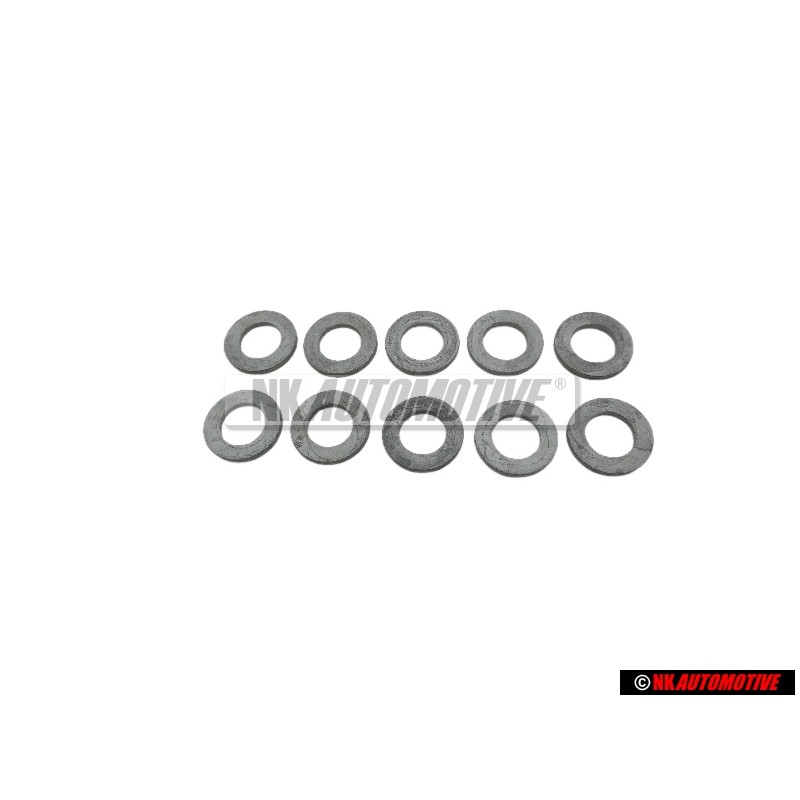 10x Original VW Washer 8.4x15x1.6 - N 01155813