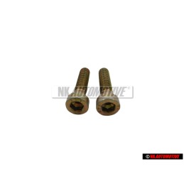 2x Original VW Socket Head Bolt With Hexagon Socket Head - N 0147821