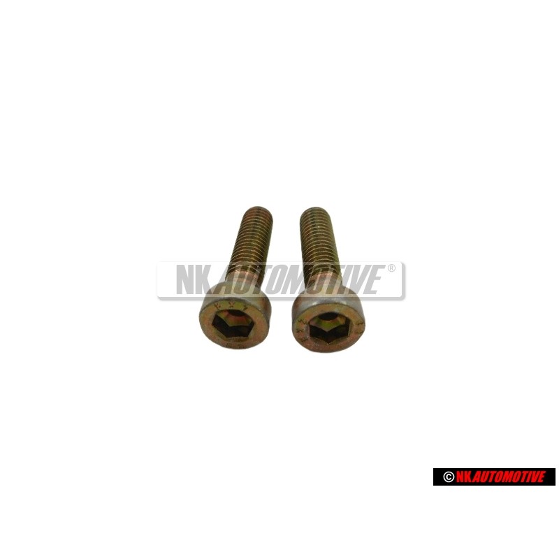 2x Original VW Socket Head Bolt With Hexagon Socket Head - N 0147821