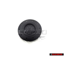 Original VW Hub Cap Satin Black - 7H0601151C 9B9