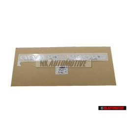 Original VW Decorative Film Silver - 1T0853423A 1W4