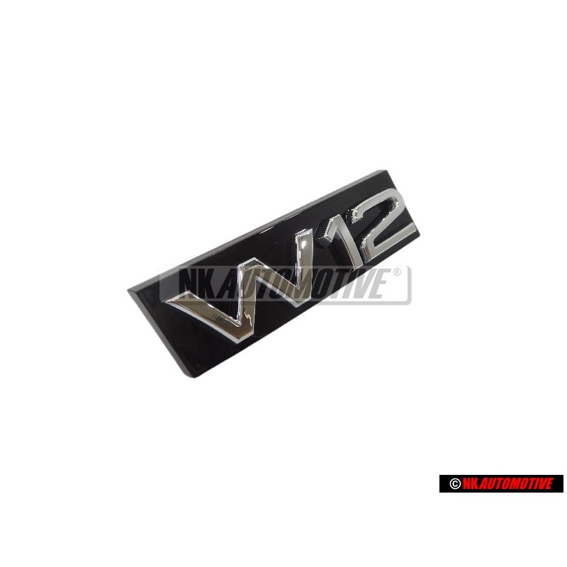 Original Audi W12 Front Grill Badge Emblem - 4E0853738A 2ZZ