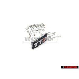 Original Audi TTS Steering Wheel Badge Emblem - 8J0419685