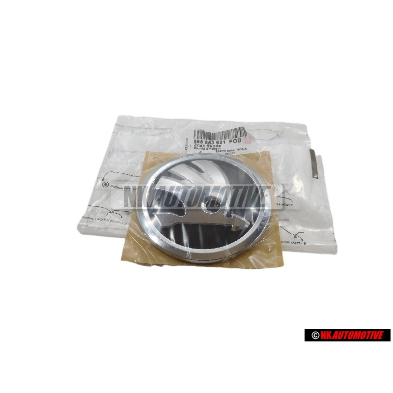 Original Skoda Front Badge Emblem - 565853621 FOD