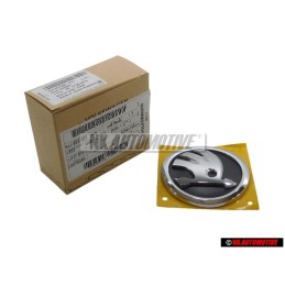 Original Skoda Rear Boot Badge Emblem - 5JJ853621 AUL