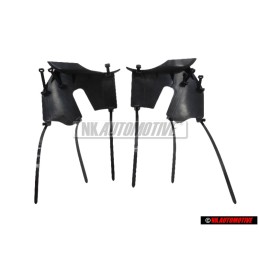 Original Audi SET Front Brake Disc Ventilation Air Guide Left & Right - RS3 (8V)