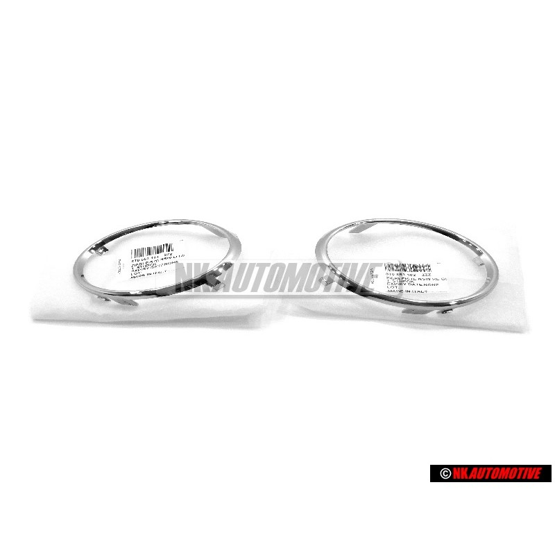 Original Audi Fog Light Surround Chrome Trim Left & Right - A5 (8T)