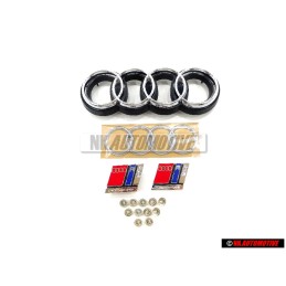 ULTIMATE SET For Audi RS2 Front Grill & Rear Boot Badge Emblem