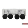 Original Audi A2 SET Side Jack Point Cover Caps Left & Right Black